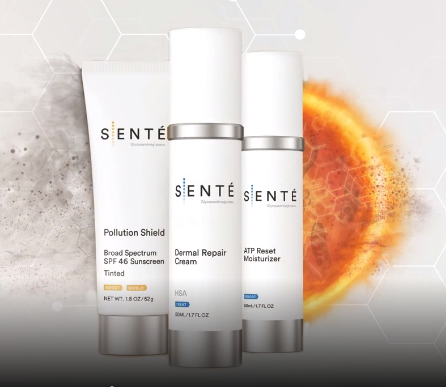 SENTÉ Skin Care: Scientifically driven  to rewrite the rules of  skin care.