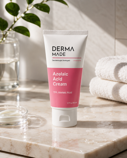 Azelaic Acid Cream for Rosacea, Acne & Uneven Skin Tone | Derma Made
