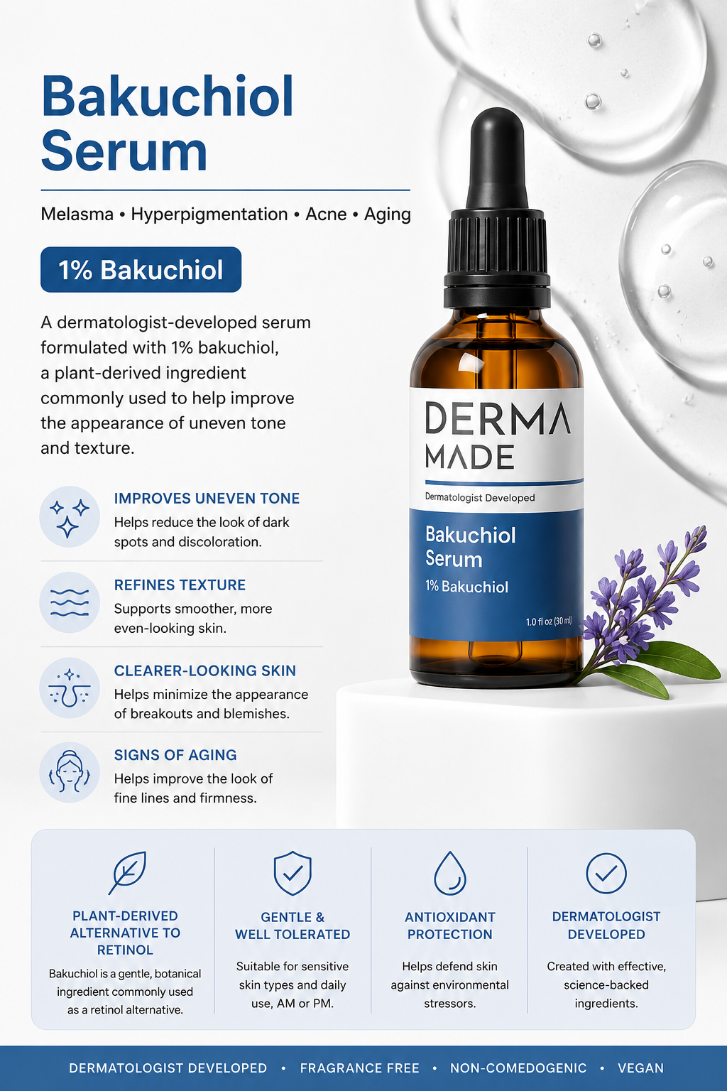 Derma Made Bakuchiol Serum