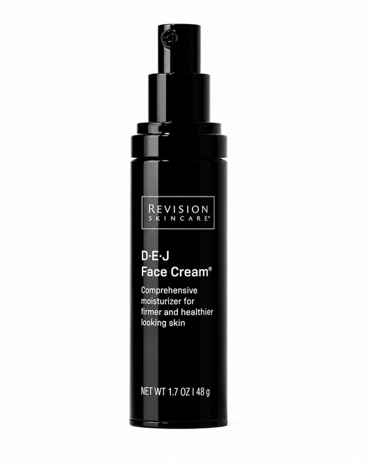 Revision Skincare D·E·J Face Cream moisturizer designed to improve skin firmness, hydration, and overall skin health