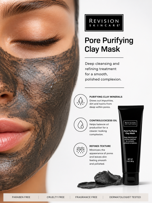 Revision Skincare Pore Purifying Clay Mask 3 oz | Deep Cleansing, Pore Refining & Oil Control